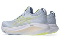 ASICS GEL NIMBUS 27 BLUE FADE ET PEARL PINK Chaussure running asics pas cher