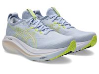 ASICS GEL NIMBUS 27 BLUE FADE ET PEARL PINK Chaussure running asics pas cher