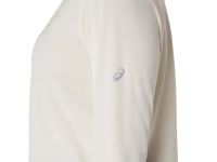 ASICS FUJITRAIL LOGO LS TOP CREAM  Tee shirt  running pas cher