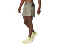 ASICS FUJITRAIL ALL OVER PRINT 5IN SHORT MANTLE GREEN Short Running