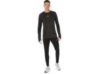 ASICS ROAD SEAMLESS LS TOPROAD SEAMLESS LS TOP BLACK  Tee shirt  running pas cher