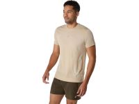ASICS ROAD SEAMLESS SS TOP CREAM Tee shirt  running