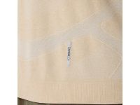 ASICS ROAD SEAMLESS SS TOP CREAM Tee shirt  running pas cher