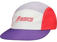 ASICS 5 PANEL CAP FLASH RED ET DUSK VIOLET Casquette de running