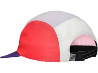 ASICS 5 PANEL CAP FLASH RED ET DUSK VIOLET Casquette de running pas cher