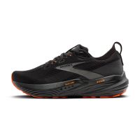 BROOKS GLYCERIN 22 BLACK ET ORANGE  Chaussures de running pas cher