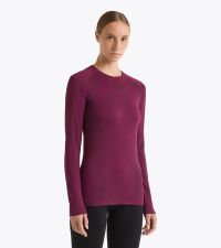 DIADORA LS TEE SHIRT STRATOZERO ROUGE BANDEROLE Tee shirt  running pas cher