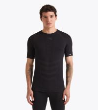DIADORA SS TEE SHIRT STRATOZERO NOIR Tee shirt  running pas cher