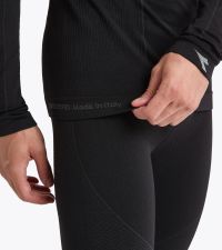 DIADORA LS TEE SHIRT STRATOZERO NOIR Tee shirt  running pas cher