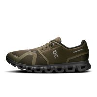 ON RUNNING CLOUD 6 OLIVE ET ECLIPSE  Chaussures de running pas cher