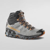 LA SPORTIVA ULTRA RAPTOR II MID LEATHER GTX GREY ET MARMALADE Chaussure de randonnée
