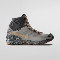 LA SPORTIVA ULTRA RAPTOR II MID LEATHER GTX GREY ET MARMALADE Chaussure de randonnée pas cher