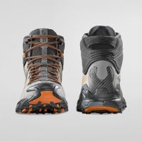 LA SPORTIVA ULTRA RAPTOR II MID LEATHER GTX GREY ET MARMALADE Chaussure de randonnée pas cher