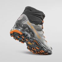 LA SPORTIVA ULTRA RAPTOR II MID LEATHER GTX GREY ET MARMALADE Chaussure de randonnée pas cher