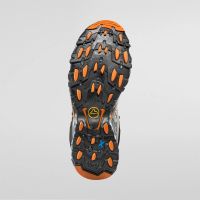 LA SPORTIVA ULTRA RAPTOR II MID LEATHER GTX GREY ET MARMALADE Chaussure de randonnée pas cher