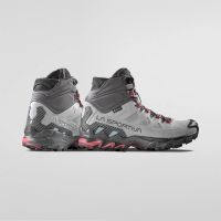 LA SPORTIVA ULTRA RAPTOR II MID LEATHER GTX CLOUD ET REDWOOD Chaussure de randonnée pas cher