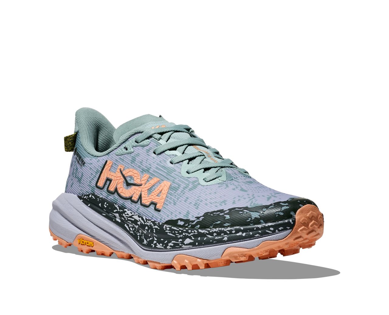 HOKA SPEEDGOAT 6 GTX JADE ET ASH GREY Chaussures de trail