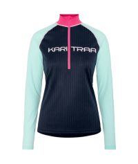 KARI TRAA ELLA HALFZIP ROYAL manches longues