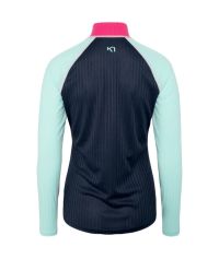 KARI TRAA ELLA HALFZIP ROYAL manches longues pas cher