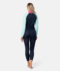 KARI TRAA ELLA HALFZIP ROYAL manches longues pas cher
