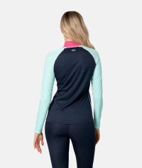 KARI TRAA ELLA HALFZIP ROYAL manches longues pas cher