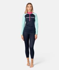 KARI TRAA ELLA HALFZIP ROYAL manches longues pas cher