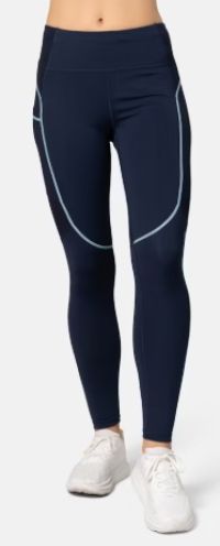 KARI TRAA LINNEA TIGHTS ROYAL Collant running femme pas cher