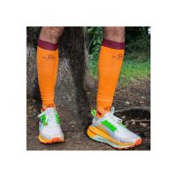 BV SPORT BOOSTER ELITE EVOLUTION ORANGE ET BORDEAUX Manchons de compression pas cher