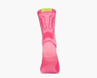 HOKA CLIFTON CREW RUN SOCK ELECTRIC ROSE Chaussettes Running Hoka pas cher