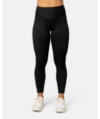 KARI TRAA ISABEL TIGHTS BLACK Collant running femme pas cher