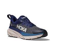 HOKA CHALLENGER ATR  7 GTX MIDNIGHT BLUE ET GROUT Chaussures de Trail