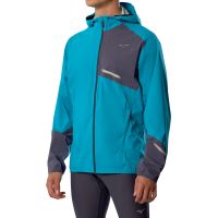 MIZUNO VESTE  TRAIL WATERPROOF 20K BLEUE Veste running etanche pas cher