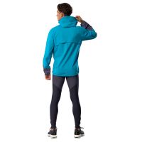MIZUNO VESTE  TRAIL WATERPROOF 20K BLEUE Veste running etanche pas cher