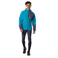 MIZUNO VESTE  TRAIL WATERPROOF 20K BLEUE Veste running etanche pas cher