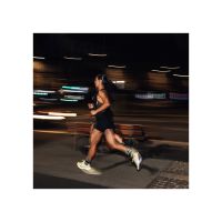 BV SPORT SOQUETTE REFLECT NOIR ET JAUNE   Chaussettes de running pas cher