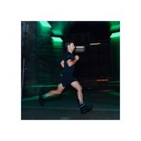 BV SPORT SOQUETTE REFLECT NOIR ET JAUNE   Chaussettes de running pas cher