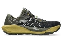 ASICS GEL TRABUCO 13 GTX BLACK ET WHISPER GREEN  Chaussures de trail