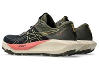 ASICS GEL TRABUCO 13 GTX BLACK ET LEMONGRASS  Chaussures de trail pas cher