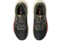 ASICS GEL TRABUCO 13 GTX BLACK ET LEMONGRASS  Chaussures de trail pas cher