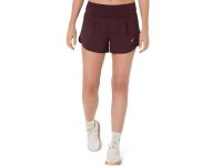 ASICS ROAD  3.5IN SHORT WOMEN DARK CURRANT Short Running pas cher