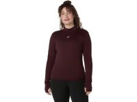 ASICS ROAD WINTER SEAMLESS LS TOP DARK CURRANT Maillot chaud