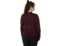 ASICS ROAD WINTER SEAMLESS LS TOP DARK CURRANT Maillot chaud pas cher