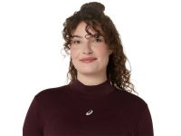 ASICS ROAD WINTER SEAMLESS LS TOP DARK CURRANT Maillot chaud pas cher