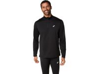 ASICS CORE LS 1/2 ZIP WINTER TOP BLACK  Maillot chaud pas cher
