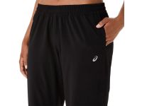 ASICS CORE WOVEN PANT BLACK Pantalon running pas cher
