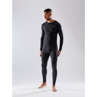 CRAFT  CORE WOOL MERINO LS TEE BLACK Sous vetement hiver pas cher