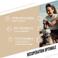 BAOUW BOISSON PROTEINEE DE RECUPERATION VANILLE ET AMANDE Boisson de recuperation pas cher