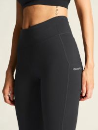 CRAFT ADV ESSENCE WARM TIGHT 3 BLACK Collant Running chaud pas cher