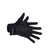 CRAFT CORE ESSENCE PADDED GLOVE BLACK  Gants running