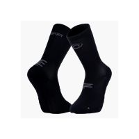 BV SPORT CHAUSSETTES RUN MARATHON HIGH BLACK Chaussettes de running